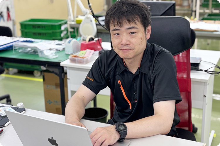 碧南工場　杉浦 常務取締役